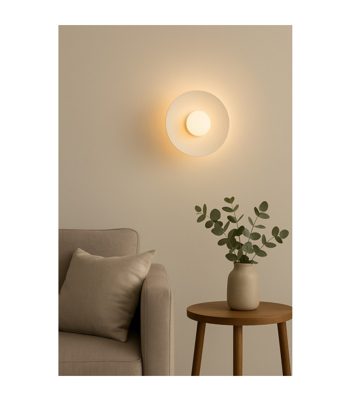 Bolton Integrated LED Wall Lamp Cream White  2170lm 3000K-2