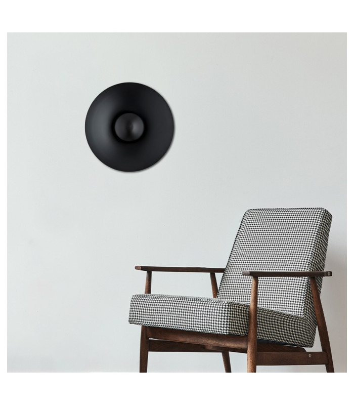 Bolton Integrated LED Wall Lamp Black  2170lm 3000K-2