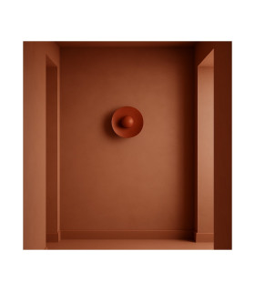 Bolton Integrated LED Wall Lamp Terracotta  2170lm 3000K-2