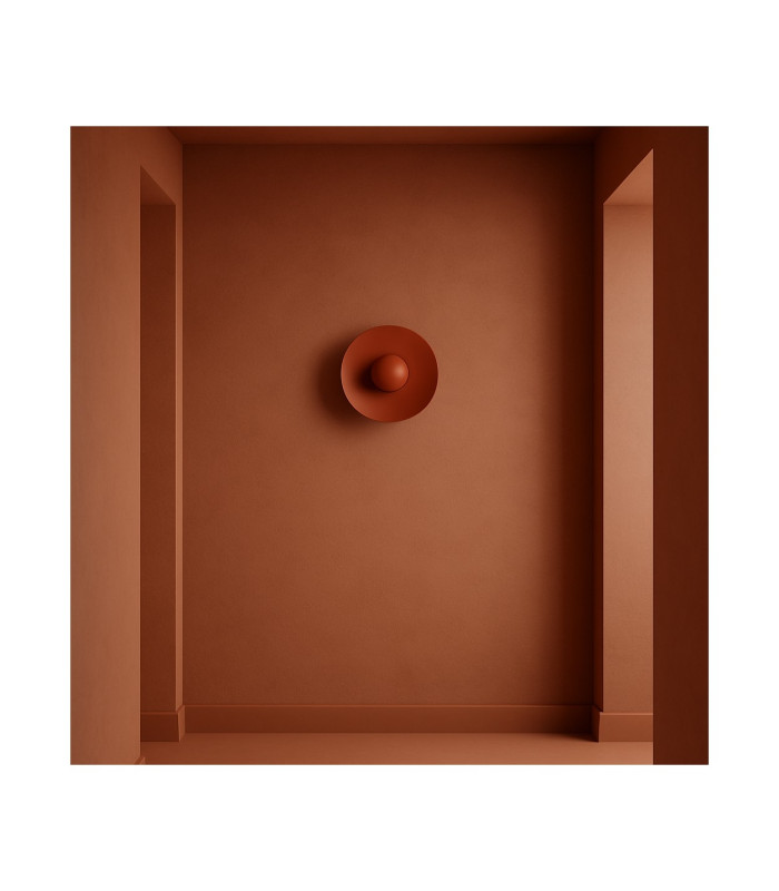 Bolton Integrated LED Wall Lamp Terracotta  2170lm 3000K-2