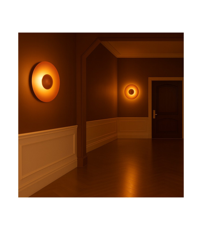 Bolton Integrated LED Wall Lamp Terracotta  2170lm 3000K-8
