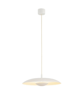 Bolton LED Dome Pendant Ceiling Light Cream White 2170lm 3000K-1