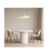 Bolton LED Dome Pendant Ceiling Light Cream White 2170lm 3000K-2
