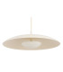 Bolton LED Dome Pendant Ceiling Light Cream White 2170lm 3000K-3
