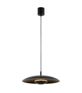 Bolton LED Dome Pendant Ceiling Light Black 2170lm 3000K-1