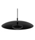 Bolton LED Dome Pendant Ceiling Light Black 2170lm 3000K-3