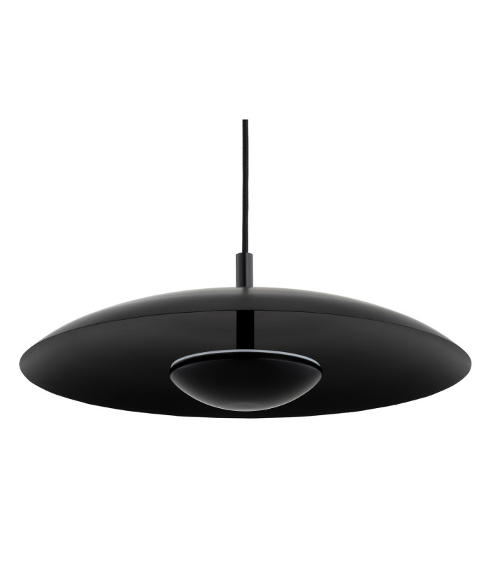 Bolton LED Dome Pendant Ceiling Light Black 2170lm 3000K-3