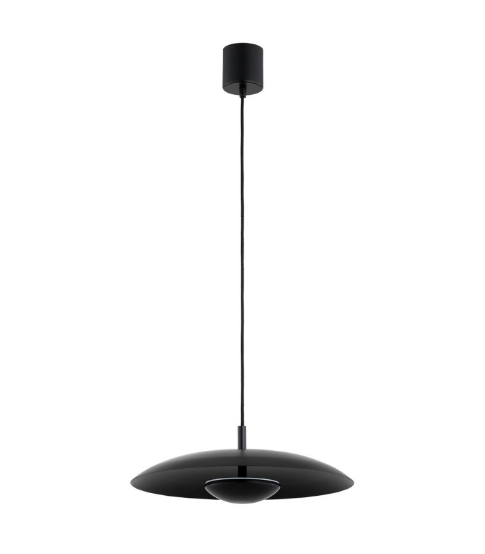 Bolton LED Dome Pendant Ceiling Light Black 2170lm 3000K-4