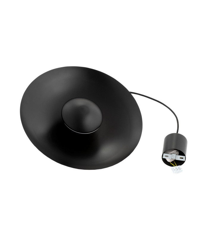 Bolton LED Dome Pendant Ceiling Light Black 2170lm 3000K-5