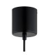 Bolton LED Dome Pendant Ceiling Light Black 2170lm 3000K-6