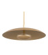 Bolton LED Dome Pendant Ceiling Light Gold 2170lm 3000K-3