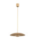 Bolton LED Dome Pendant Ceiling Light Gold 2170lm 3000K-4