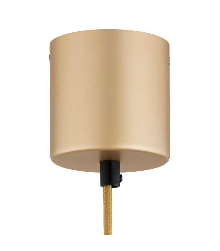 Bolton LED Dome Pendant Ceiling Light Gold 2170lm 3000K-5