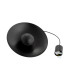 Bolton LED Dome Pendant Ceiling Light Black 2170lm 3000K-5