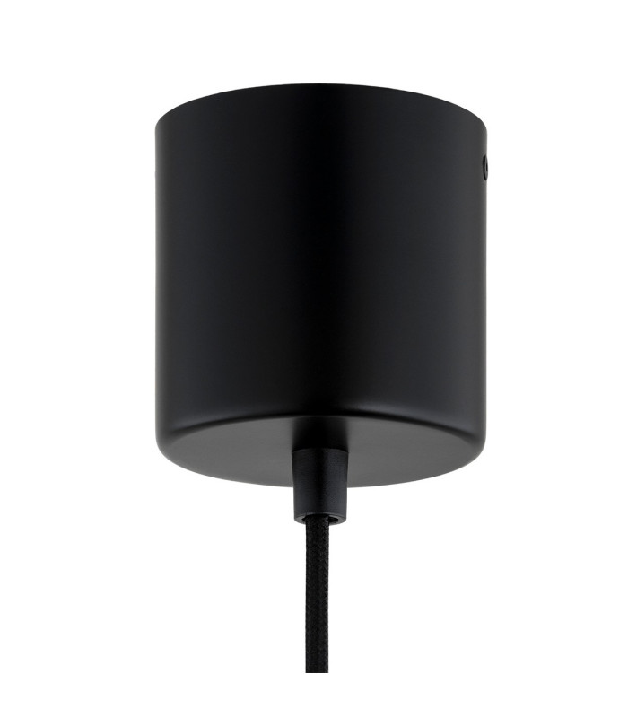 Bolton LED Dome Pendant Ceiling Light Black 2170lm 3000K-6