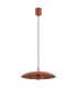 Bolton LED Dome Pendant Ceiling Light Terracotta 2170lm 3000K-4