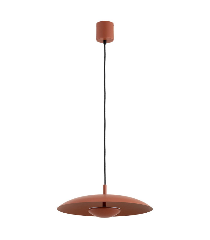 Bolton LED Dome Pendant Ceiling Light Terracotta 2170lm 3000K-4