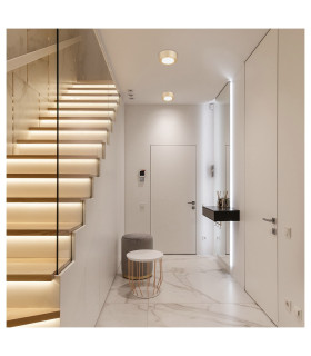 Elora Surface Mounted Downlight Gold GX53-2