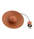 Bolton LED Dome Pendant Ceiling Light Terracotta 2170lm 3000K-5