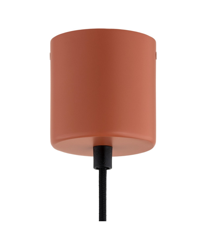 Bolton LED Dome Pendant Ceiling Light Terracotta 2170lm 3000K-6