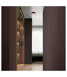 Elora Surface Mounted Downlight Burgundy GX53-2