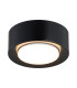 Elora Surface Mounted Downlight Black GX53-1