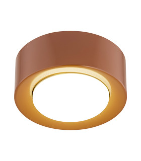 Elora Surface Mounted Downlight Terracotta GX53-1
