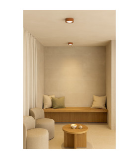 Elora Surface Mounted Downlight Terracotta GX53-2