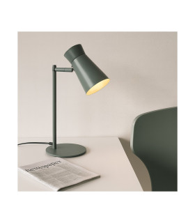 Lord Desk Task Lamp Dark Sage E14 Switched-2