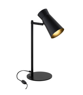 Lord Desk Task Lamp Black E14 Switched-1