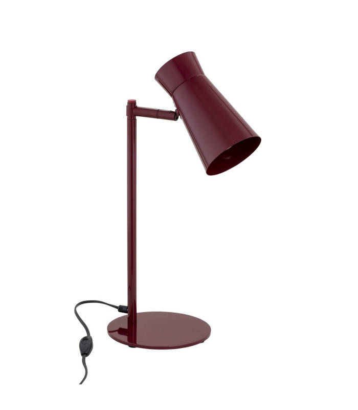 Lord Desk Task Lamp Burgundy E14 Switched-4