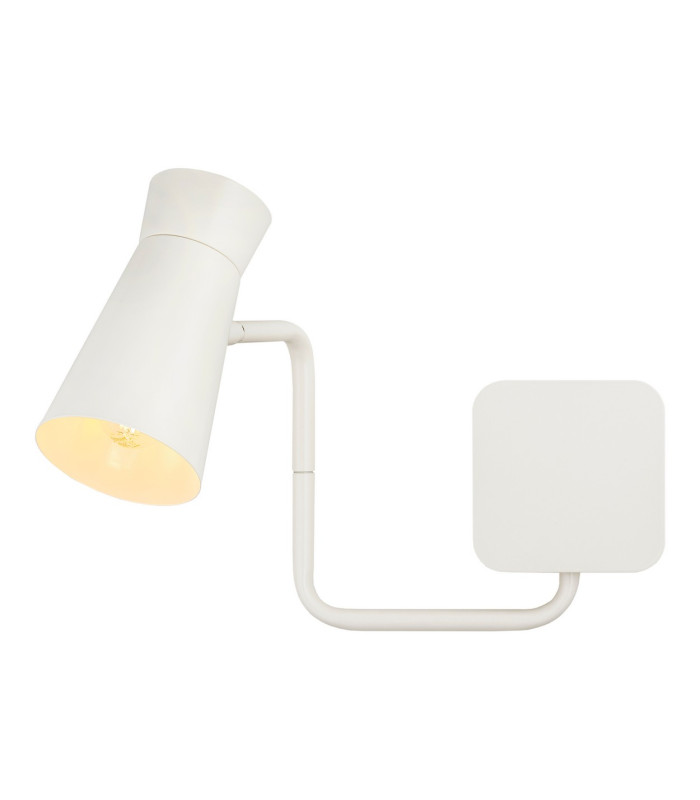 Lord Adjustable Reading Wall Light Cream White E14-1