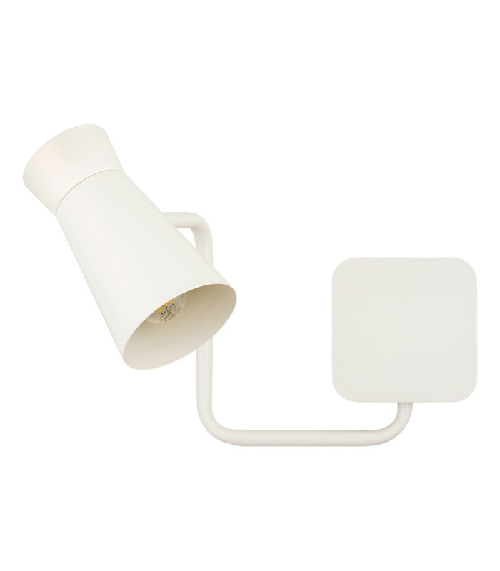 Lord Adjustable Reading Wall Light Cream White E14-3