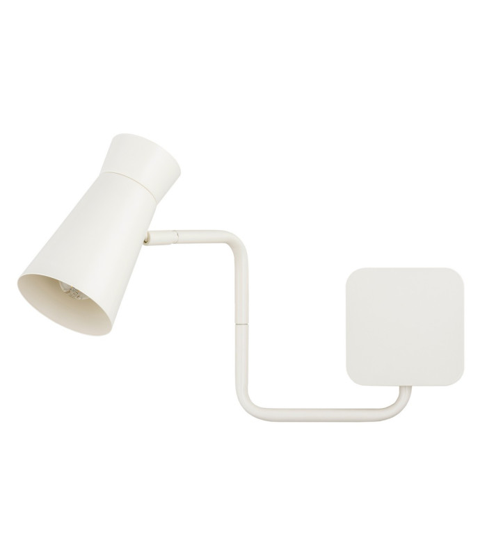 Lord Adjustable Reading Wall Light Cream White E14-4
