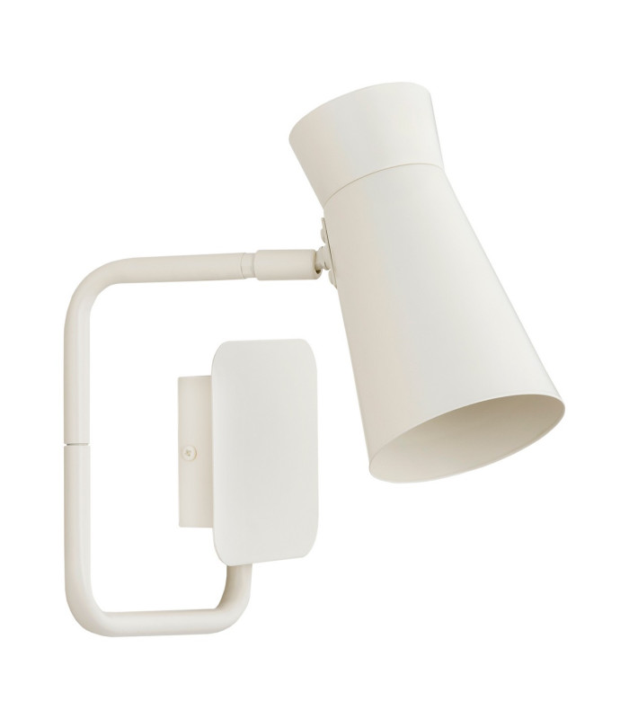 Lord Adjustable Reading Wall Light Cream White E14-6