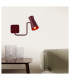 Lord Adjustable Reading Wall Light Burgundy E14-2