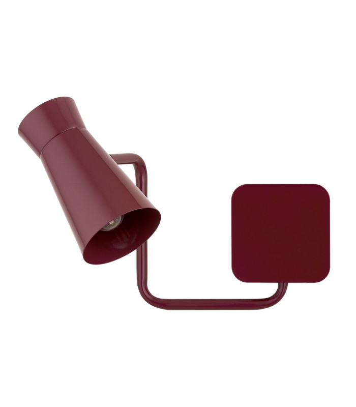 Lord Adjustable Reading Wall Light Burgundy E14-3