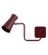 Lord Adjustable Reading Wall Light Burgundy E14-4