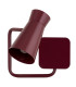 Lord Adjustable Reading Wall Light Burgundy E14-6