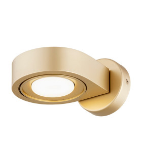 Lotus Adjustable Up & Down Wall Lamp Gold GX53-1