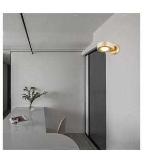Lotus Adjustable Up & Down Wall Lamp Gold GX53-2