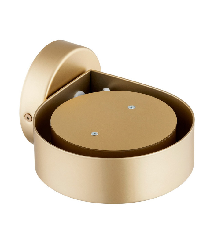 Lotus Adjustable Up & Down Wall Lamp Gold GX53-7