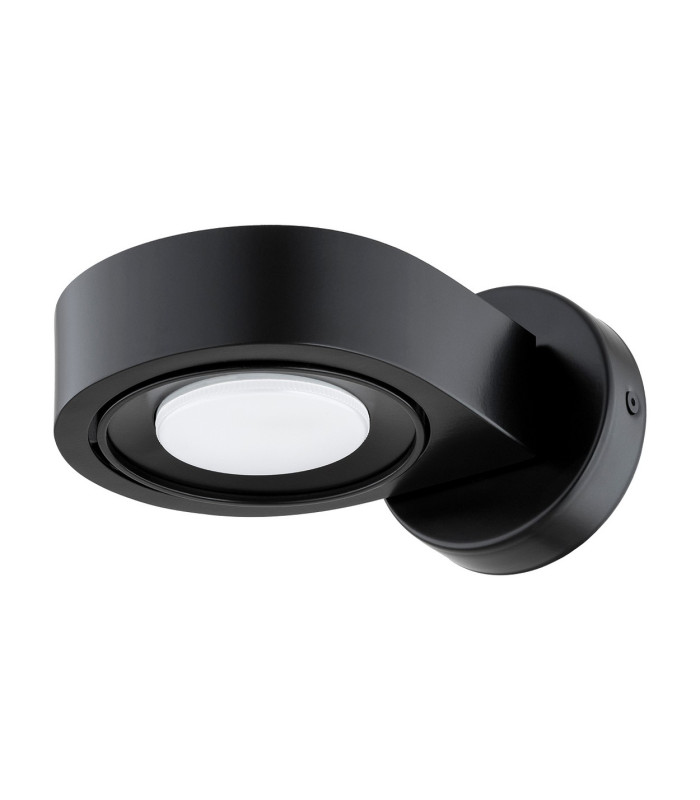 Lotus Adjustable Up & Down Wall Lamp Black GX53-4