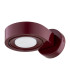 Lotus Adjustable Up & Down Wall Lamp Burgundy GX53-3