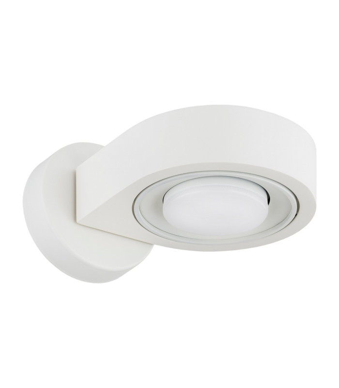 Lotus Adjustable Up & Down Wall Lamp Cream White GX53-4