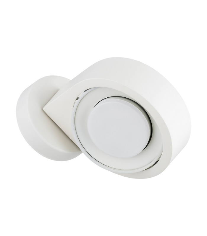 Lotus Adjustable Up & Down Wall Lamp Cream White GX53-6