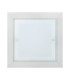 Tabor 32cm Flush Ceiling Light Cream White E27-5