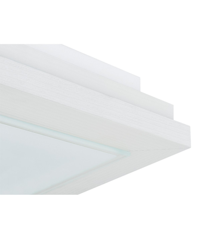 Tabor 42cm Flush Ceiling Light Cream White E27-4