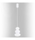 Preston 12 Light Multi Arm Pendant Ceiling Light Brushed Nickel Clear Glass Shade E14-10