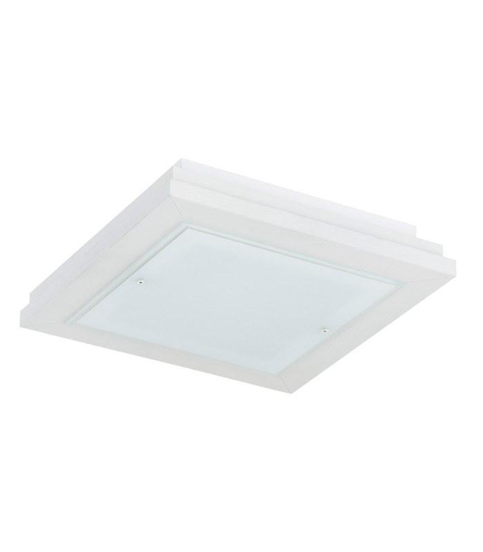 Tabor 52cm Flush Ceiling Light Cream White E27-3